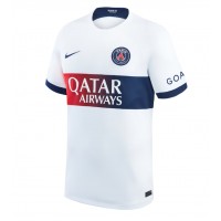 Pánský Fotbalový dres Paris Saint-Germain Nuno Mendes #25 2023-24 Venkovní Krátký Rukáv